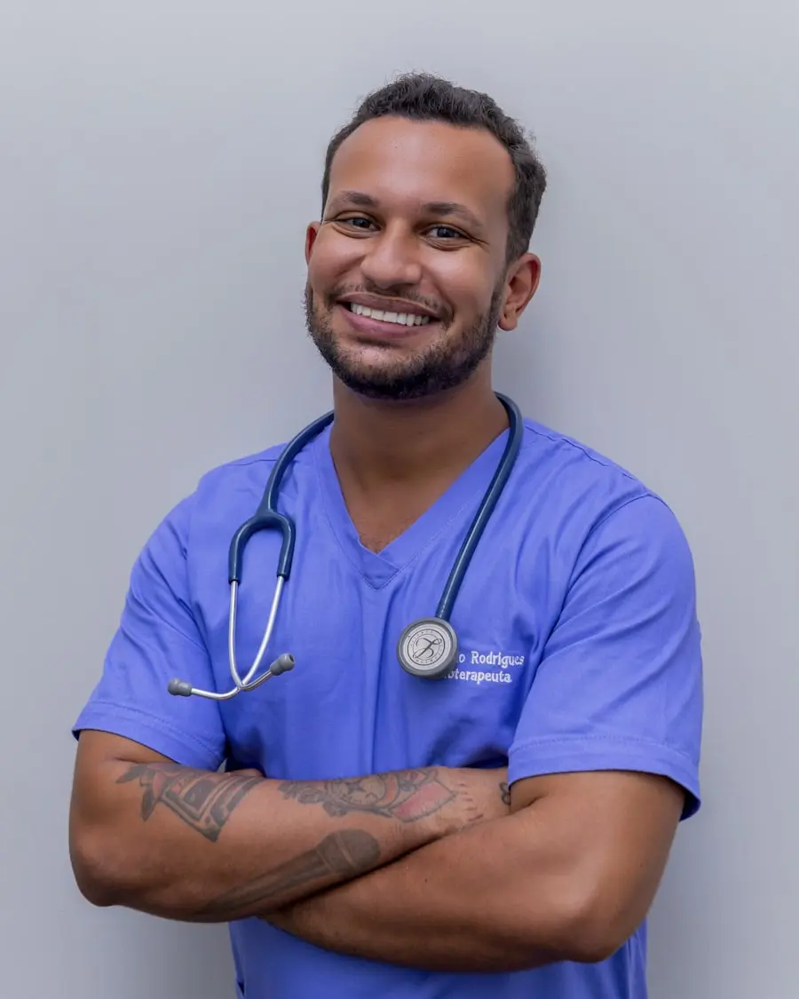 Nurse in scrubs